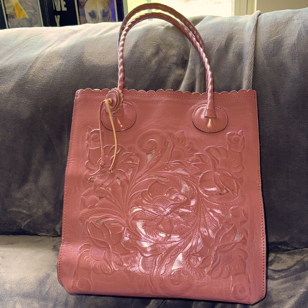 Patricia Nash Old Rose Boho CAVA Tote Bag